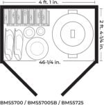 Easy-access lockable doors on this sheds for garden tools unit keep tools secure and organized.