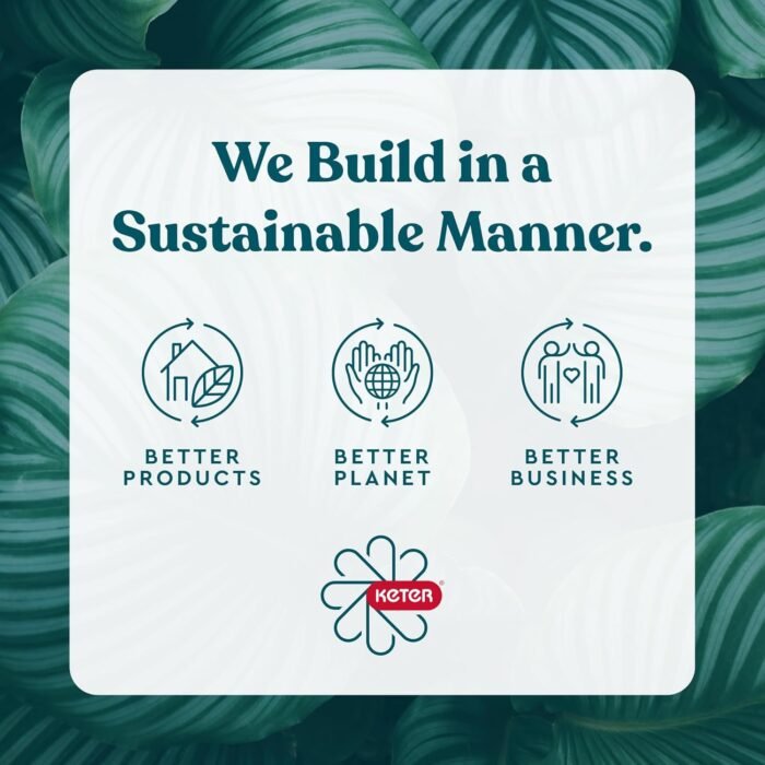 Compact and stylish sheds for backyard with wood-like texture, perfect for small or medium-sized outdoor spaces.